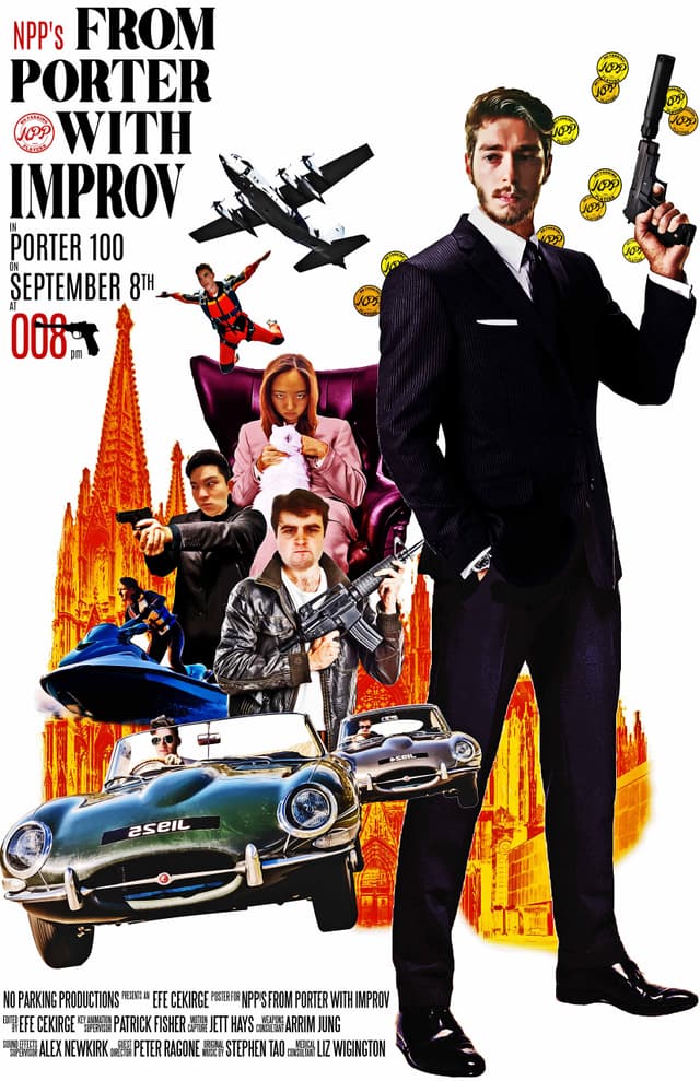 Mission Improvable show poster.