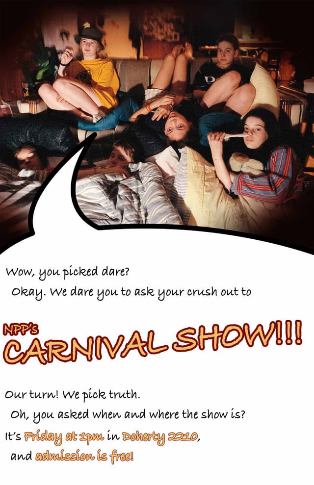 Carnival Show show poster.