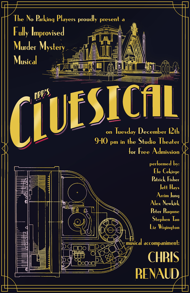Cluesical show poster.
