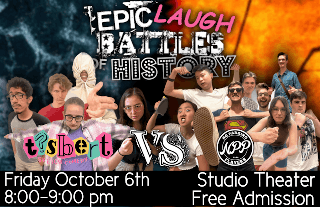 Epic Laugh Battles of History show poster.