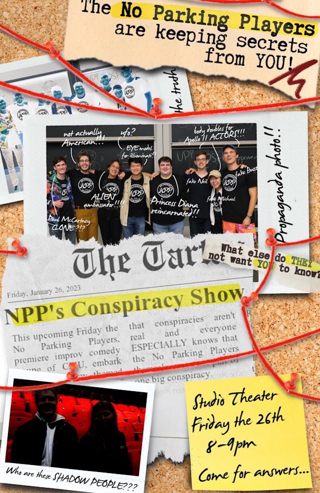 Conspiracy show poster.