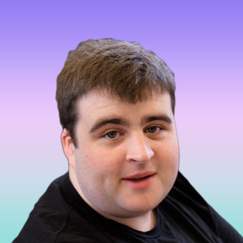 A fun photo of Patrick Fisher